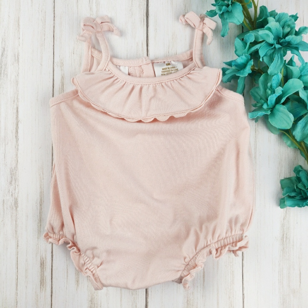 Kardashian Kids baby girl Yardage bubble romper